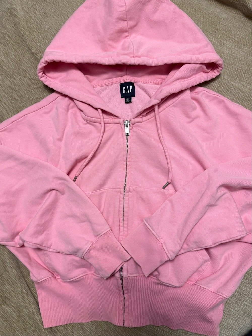 Gap Pink zip up Hoodie